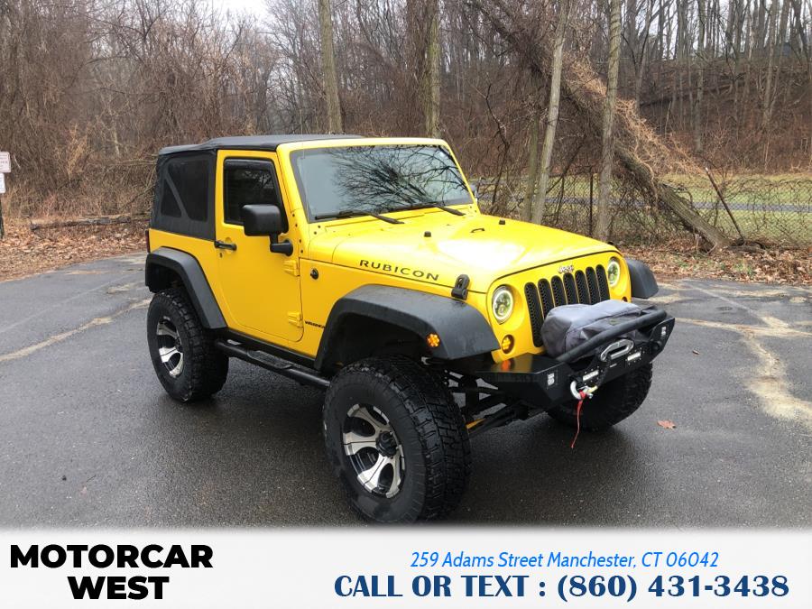 2008 Jeep Wrangler 4WD 2dr Rubicon, available for sale in Manchester, Connecticut | Motorcar West. Manchester, Connecticut 2008 Jeep Wrangler 4WD 2dr Rubicon, available for sale in Manchester, Connecticut | Motorcar West. Manchester, Connecticut