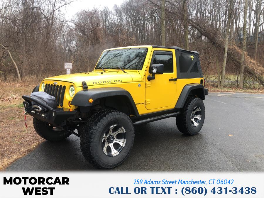 2008 Jeep Wrangler 4WD 2dr Rubicon, available for sale in Manchester, Connecticut | Motorcar West. Manchester, Connecticut 2008 Jeep Wrangler 4WD 2dr Rubicon, available for sale in Manchester, Connecticut | Motorcar West. Manchester, Connecticut