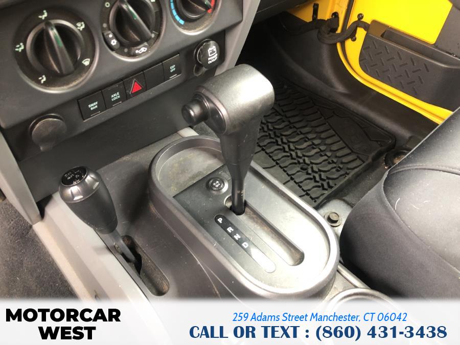 2008 Jeep Wrangler 4WD 2dr Rubicon, available for sale in Manchester, Connecticut | Motorcar West. Manchester, Connecticut 2008 Jeep Wrangler 4WD 2dr Rubicon, available for sale in Manchester, Connecticut | Motorcar West. Manchester, Connecticut