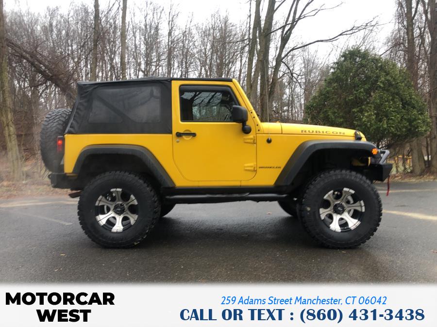 2008 Jeep Wrangler 4WD 2dr Rubicon, available for sale in Manchester, Connecticut | Motorcar West. Manchester, Connecticut 2008 Jeep Wrangler 4WD 2dr Rubicon, available for sale in Manchester, Connecticut | Motorcar West. Manchester, Connecticut