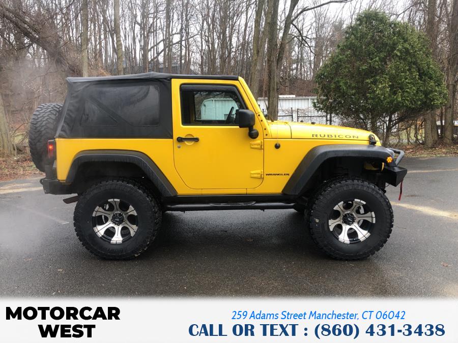 2008 Jeep Wrangler 4WD 2dr Rubicon, available for sale in Manchester, Connecticut | Motorcar West. Manchester, Connecticut 2008 Jeep Wrangler 4WD 2dr Rubicon, available for sale in Manchester, Connecticut | Motorcar West. Manchester, Connecticut
