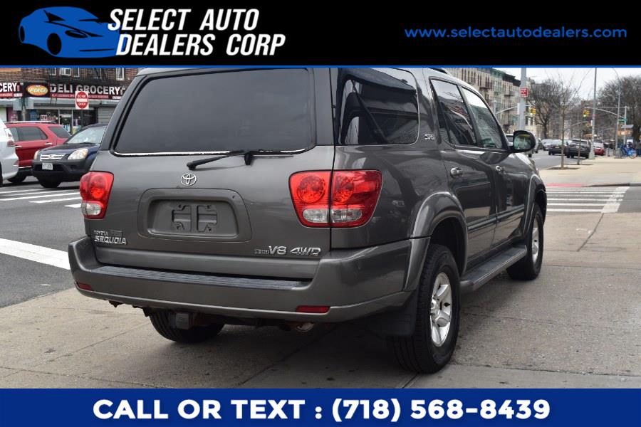Used Toyota Sequoia 4dr SR5 4WD 2005 | Select Auto Dealers Corp. Brooklyn, New York Used Toyota Sequoia 4dr SR5 4WD 2005 | Select Auto Dealers Corp. Brooklyn, New York