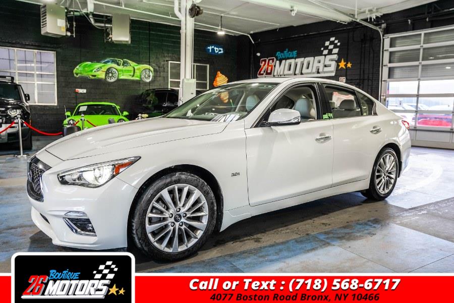 Used INFINITI Q50 3.0t LUXE AWD 2019 | 26 Motors Boutique. Bronx, New York