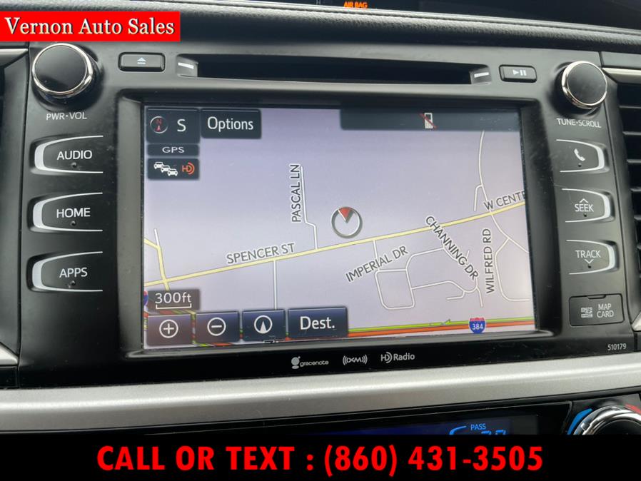 2017 Toyota Highlander XLE V6 AWD (Natl), available for sale in Manchester, Connecticut | Vernon Auto Sale & Service. Manchester, Connecticut 2017 Toyota Highlander XLE V6 AWD (Natl), available for sale in Manchester, Connecticut | Vernon Auto Sale & Service. Manchester, Connecticut