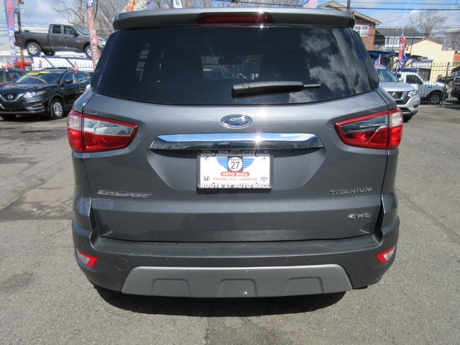 2020 Ford EcoSport Titanium 4WD, available for sale in Linden, New Jersey | Route 27 Auto Mall. Linden, New Jersey 2020 Ford EcoSport Titanium 4WD, available for sale in Linden, New Jersey | Route 27 Auto Mall. Linden, New Jersey