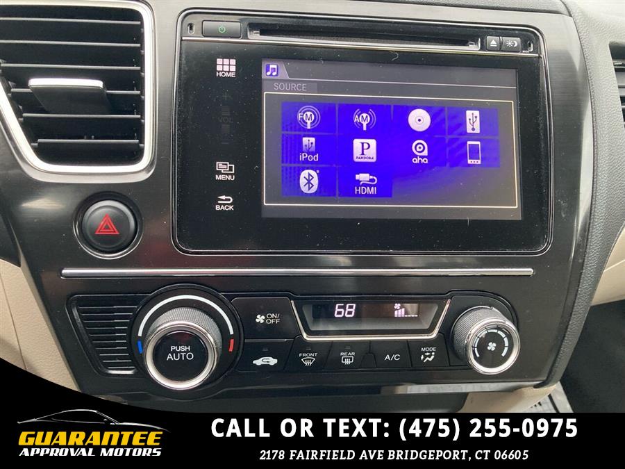 Used Honda Civic EX 4dr Sedan 2015 | Guarantee Approval Motors. Bridgeport, Connecticut Used Honda Civic EX 4dr Sedan 2015 | Guarantee Approval Motors. Bridgeport, Connecticut