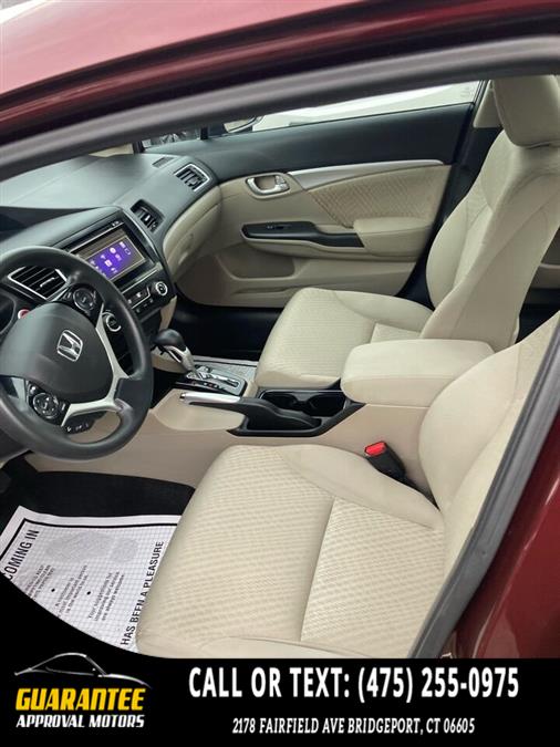 Used Honda Civic EX 4dr Sedan 2015 | Guarantee Approval Motors. Bridgeport, Connecticut Used Honda Civic EX 4dr Sedan 2015 | Guarantee Approval Motors. Bridgeport, Connecticut