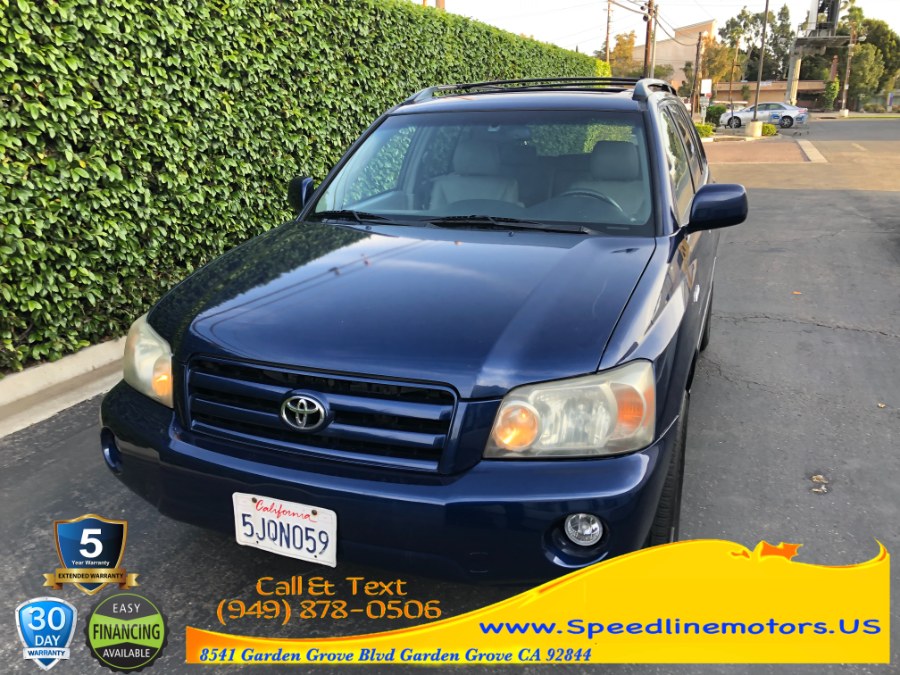 2004 Toyota Highlander 4dr V6 (Natl), available for sale in Garden Grove, California | Speedline Motors. Garden Grove, California