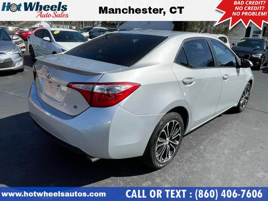 Used Toyota Corolla 4dr Sdn CVT S Premium (Natl) 2016 | Hot Wheels Auto Sales LLC. Manchester, Connecticut Used Toyota Corolla 4dr Sdn CVT S Premium (Natl) 2016 | Hot Wheels Auto Sales LLC. Manchester, Connecticut