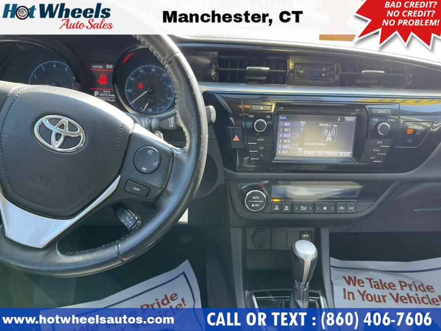 Used Toyota Corolla 4dr Sdn CVT S Premium (Natl) 2016 | Hot Wheels Auto Sales LLC. Manchester, Connecticut Used Toyota Corolla 4dr Sdn CVT S Premium (Natl) 2016 | Hot Wheels Auto Sales LLC. Manchester, Connecticut