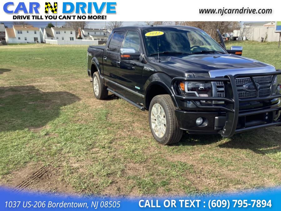 Used Ford F-150 Platinum SuperCrew 6.5-ft. Bed 4WD 2012 | Car N Drive. Bordentown, New Jersey Used Ford F-150 Platinum SuperCrew 6.5-ft. Bed 4WD 2012 | Car N Drive. Bordentown, New Jersey