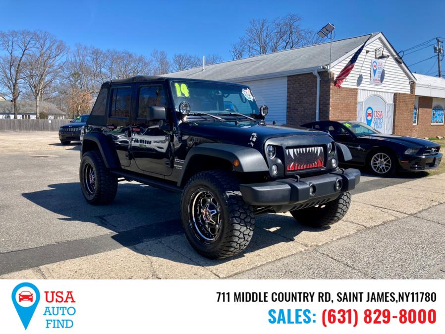 2014 Jeep Wrangler Unlimited 4WD 4dr Sport, available for sale in Saint James, New York | USA Auto Find. Saint James, New York