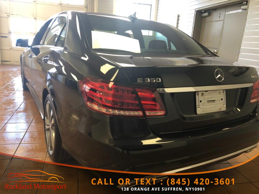 2016 Mercedes-Benz E-Class 4dr Sdn E 350 Sport 4MATIC, available for sale in Suffern, New York | Rockland Motor Sport. Suffern, New York 2016 Mercedes-Benz E-Class 4dr Sdn E 350 Sport 4MATIC, available for sale in Suffern, New York | Rockland Motor Sport. Suffern, New York