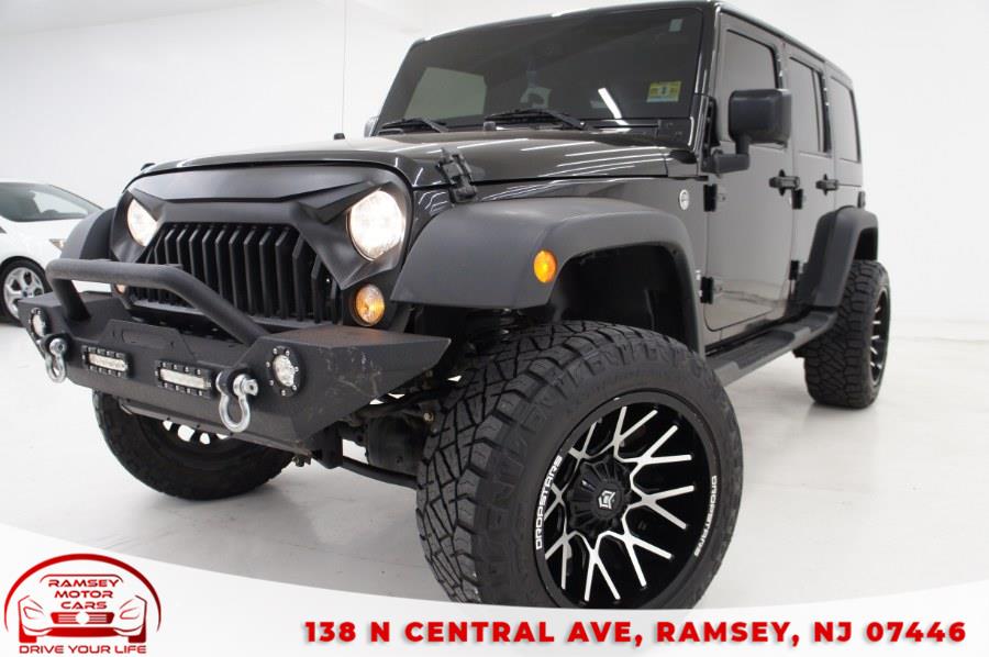 2016 Jeep Wrangler Unlimited 4WD 4dr Sport, available for sale in Ramsey, New Jersey | Ramsey Motor Cars Inc. Ramsey, New Jersey