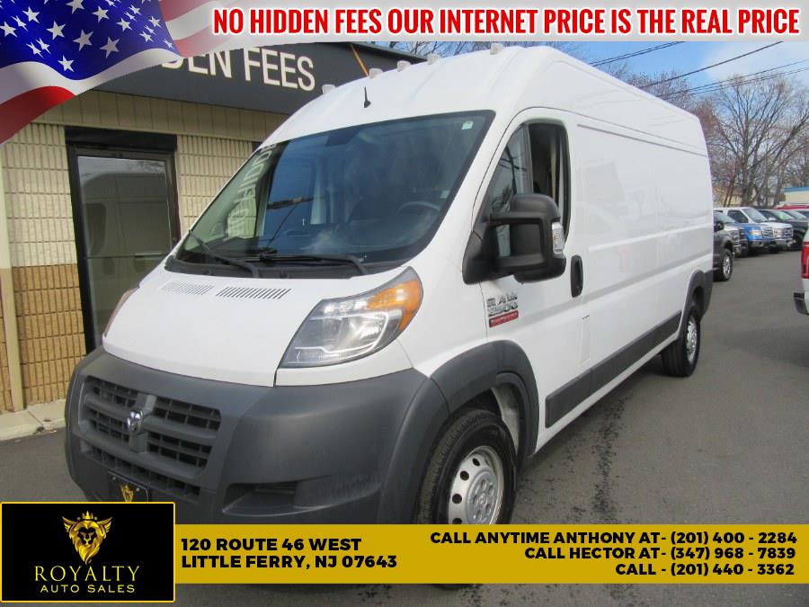 Used Ram ProMaster Cargo Van 2500 High Roof 159" WB 2017 | Royalty Auto Sales. Little Ferry, New Jersey