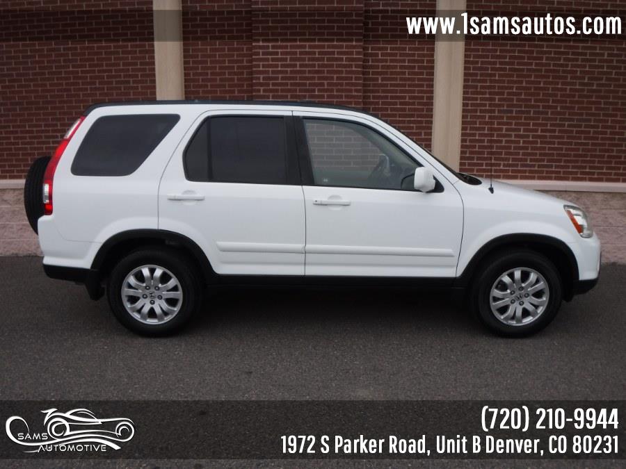 2006 Honda CR-V 4WD EX AT SE, available for sale in Denver, Colorado | Sam's Automotive. Denver, Colorado 2006 Honda CR-V 4WD EX AT SE, available for sale in Denver, Colorado | Sam's Automotive. Denver, Colorado