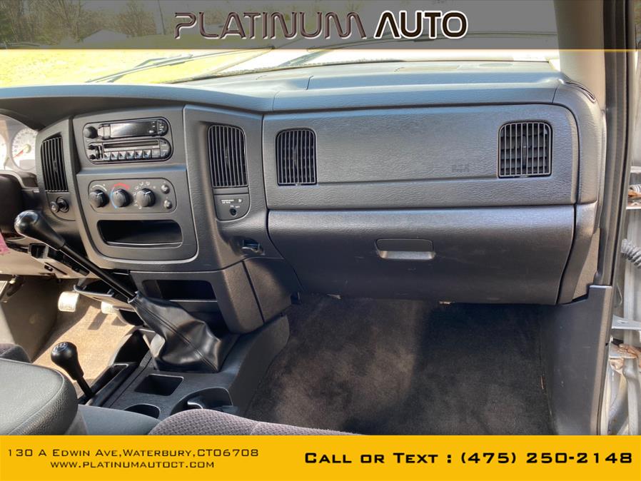 2003 Dodge Ram 3500 2dr Reg Cab 140.5" WB DRW 4WD SLT, available for sale in Waterbury, Connecticut | Platinum Auto Care. Waterbury, Connecticut 2003 Dodge Ram 3500 2dr Reg Cab 140.5" WB DRW 4WD SLT, available for sale in Waterbury, Connecticut | Platinum Auto Care. Waterbury, Connecticut