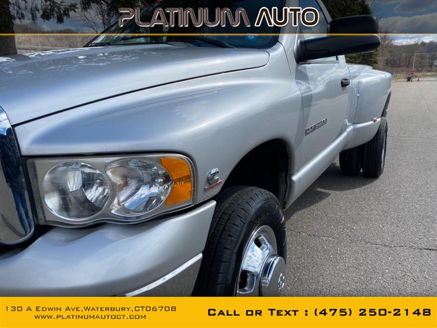 2003 Dodge Ram 3500 2dr Reg Cab 140.5" WB DRW 4WD SLT, available for sale in Waterbury, Connecticut | Platinum Auto Care. Waterbury, Connecticut 2003 Dodge Ram 3500 2dr Reg Cab 140.5" WB DRW 4WD SLT, available for sale in Waterbury, Connecticut | Platinum Auto Care. Waterbury, Connecticut