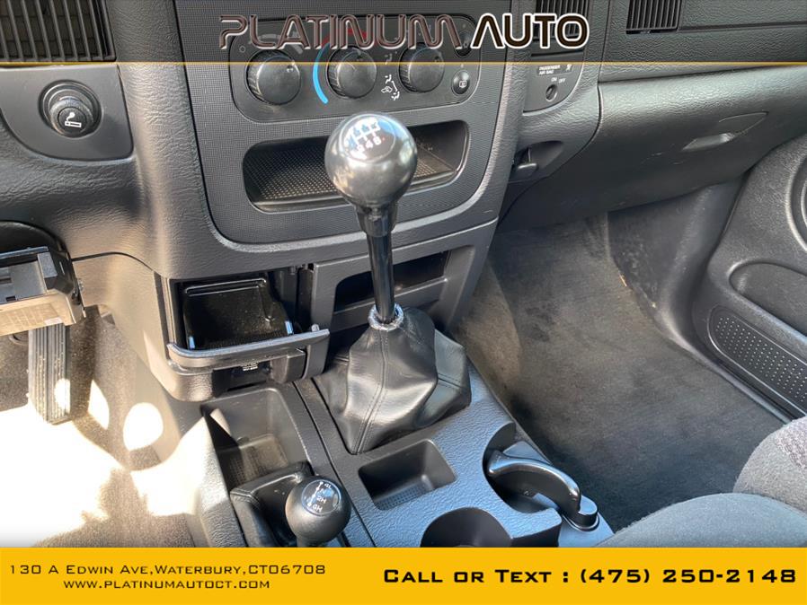 2003 Dodge Ram 3500 2dr Reg Cab 140.5" WB DRW 4WD SLT, available for sale in Waterbury, Connecticut | Platinum Auto Care. Waterbury, Connecticut 2003 Dodge Ram 3500 2dr Reg Cab 140.5" WB DRW 4WD SLT, available for sale in Waterbury, Connecticut | Platinum Auto Care. Waterbury, Connecticut