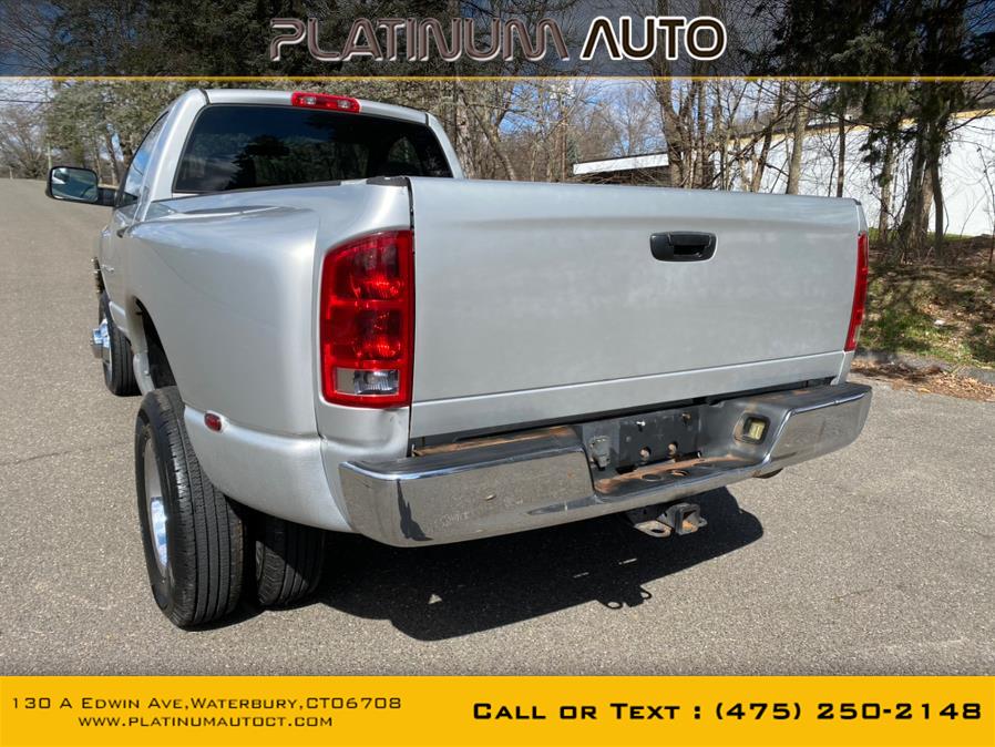 2003 Dodge Ram 3500 2dr Reg Cab 140.5" WB DRW 4WD SLT, available for sale in Waterbury, Connecticut | Platinum Auto Care. Waterbury, Connecticut 2003 Dodge Ram 3500 2dr Reg Cab 140.5" WB DRW 4WD SLT, available for sale in Waterbury, Connecticut | Platinum Auto Care. Waterbury, Connecticut