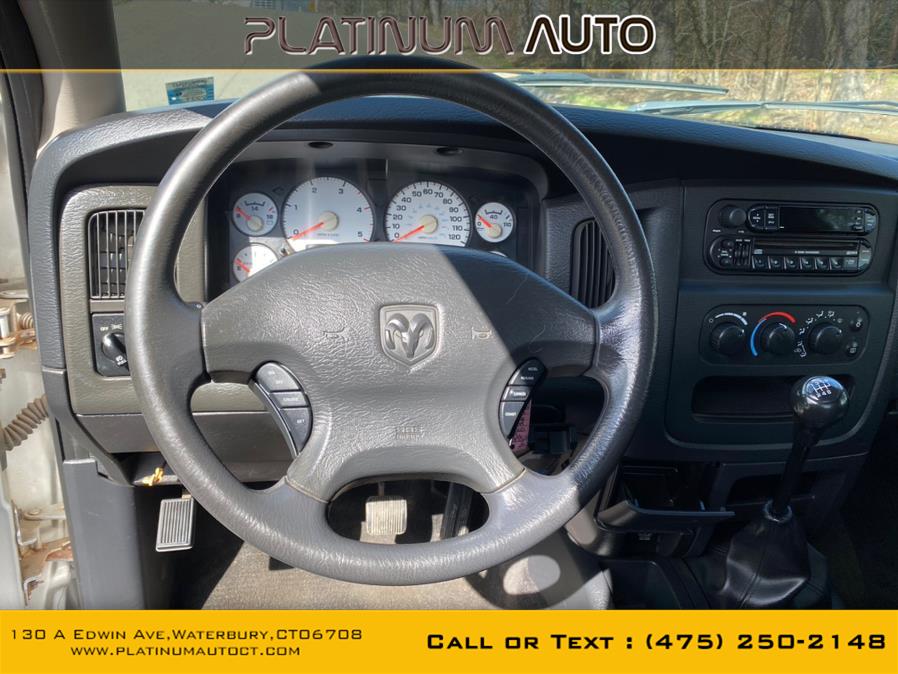 2003 Dodge Ram 3500 2dr Reg Cab 140.5" WB DRW 4WD SLT, available for sale in Waterbury, Connecticut | Platinum Auto Care. Waterbury, Connecticut 2003 Dodge Ram 3500 2dr Reg Cab 140.5" WB DRW 4WD SLT, available for sale in Waterbury, Connecticut | Platinum Auto Care. Waterbury, Connecticut