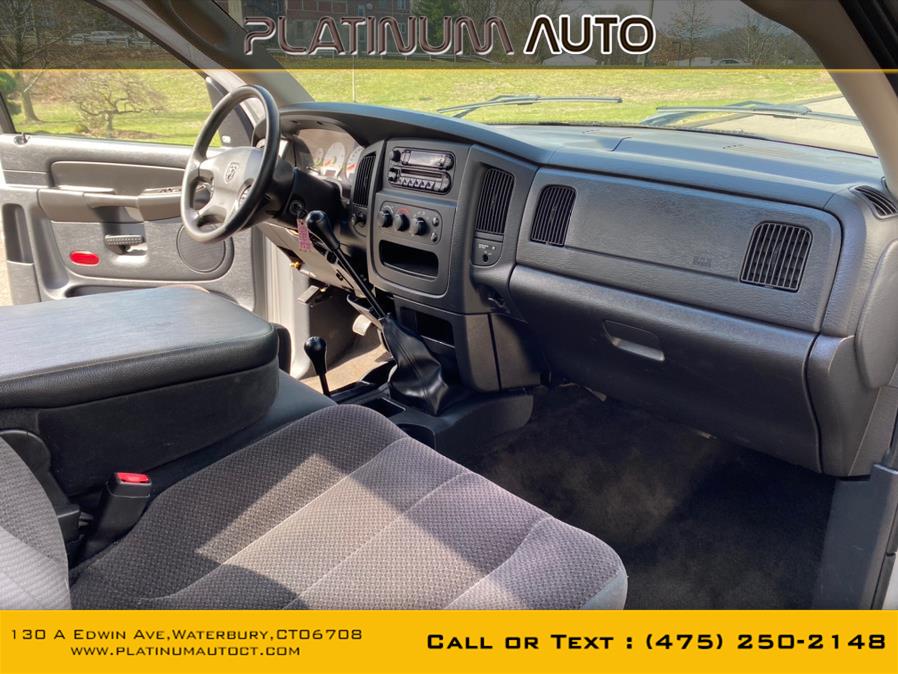 2003 Dodge Ram 3500 2dr Reg Cab 140.5" WB DRW 4WD SLT, available for sale in Waterbury, Connecticut | Platinum Auto Care. Waterbury, Connecticut 2003 Dodge Ram 3500 2dr Reg Cab 140.5" WB DRW 4WD SLT, available for sale in Waterbury, Connecticut | Platinum Auto Care. Waterbury, Connecticut