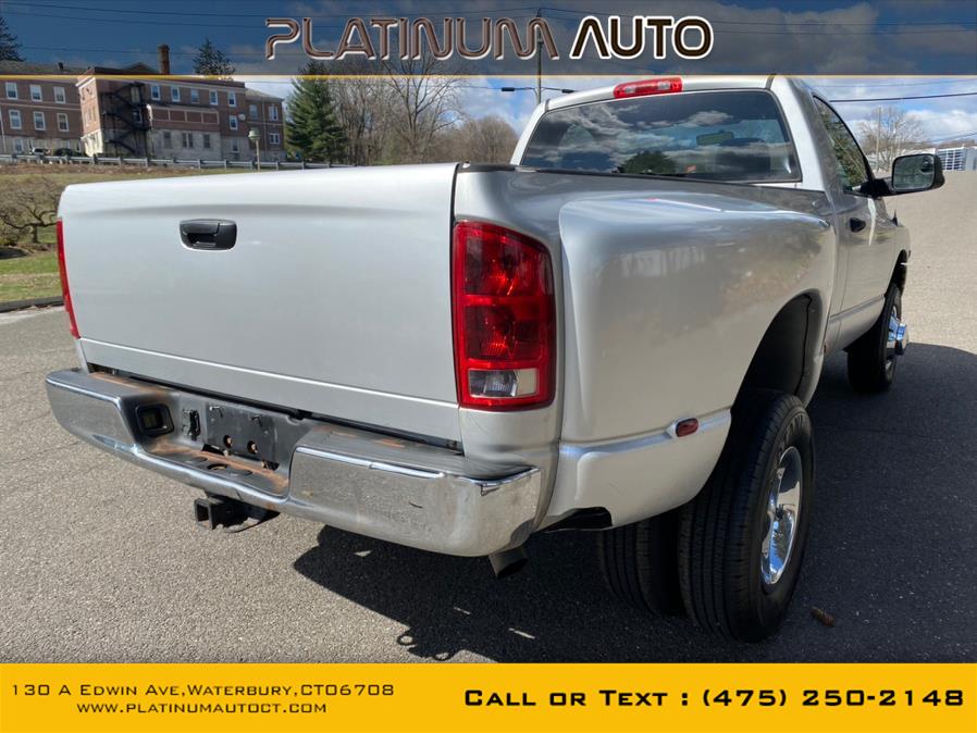 2003 Dodge Ram 3500 2dr Reg Cab 140.5" WB DRW 4WD SLT, available for sale in Waterbury, Connecticut | Platinum Auto Care. Waterbury, Connecticut 2003 Dodge Ram 3500 2dr Reg Cab 140.5" WB DRW 4WD SLT, available for sale in Waterbury, Connecticut | Platinum Auto Care. Waterbury, Connecticut