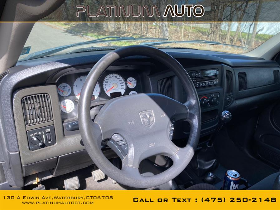 2003 Dodge Ram 3500 2dr Reg Cab 140.5" WB DRW 4WD SLT, available for sale in Waterbury, Connecticut | Platinum Auto Care. Waterbury, Connecticut 2003 Dodge Ram 3500 2dr Reg Cab 140.5" WB DRW 4WD SLT, available for sale in Waterbury, Connecticut | Platinum Auto Care. Waterbury, Connecticut