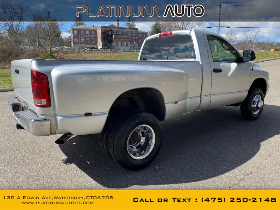 2003 Dodge Ram 3500 2dr Reg Cab 140.5" WB DRW 4WD SLT, available for sale in Waterbury, Connecticut | Platinum Auto Care. Waterbury, Connecticut 2003 Dodge Ram 3500 2dr Reg Cab 140.5" WB DRW 4WD SLT, available for sale in Waterbury, Connecticut | Platinum Auto Care. Waterbury, Connecticut