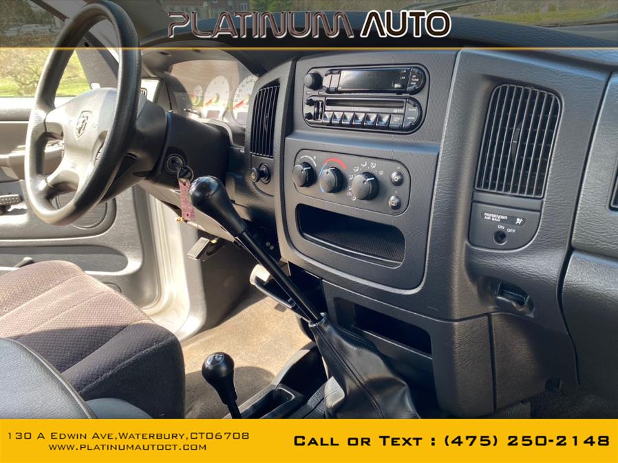 2003 Dodge Ram 3500 2dr Reg Cab 140.5" WB DRW 4WD SLT, available for sale in Waterbury, Connecticut | Platinum Auto Care. Waterbury, Connecticut 2003 Dodge Ram 3500 2dr Reg Cab 140.5" WB DRW 4WD SLT, available for sale in Waterbury, Connecticut | Platinum Auto Care. Waterbury, Connecticut