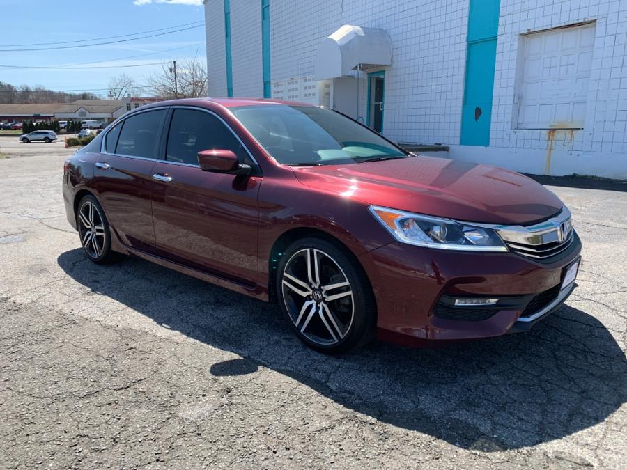 2016 Honda Accord Sedan 4dr I4 CVT Sport, available for sale in Milford, Connecticut | Dealertown Auto Wholesalers. Milford, Connecticut 2016 Honda Accord Sedan 4dr I4 CVT Sport, available for sale in Milford, Connecticut | Dealertown Auto Wholesalers. Milford, Connecticut
