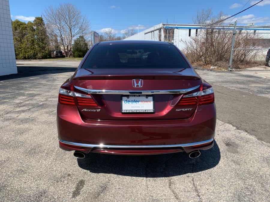 2016 Honda Accord Sedan 4dr I4 CVT Sport, available for sale in Milford, Connecticut | Dealertown Auto Wholesalers. Milford, Connecticut 2016 Honda Accord Sedan 4dr I4 CVT Sport, available for sale in Milford, Connecticut | Dealertown Auto Wholesalers. Milford, Connecticut