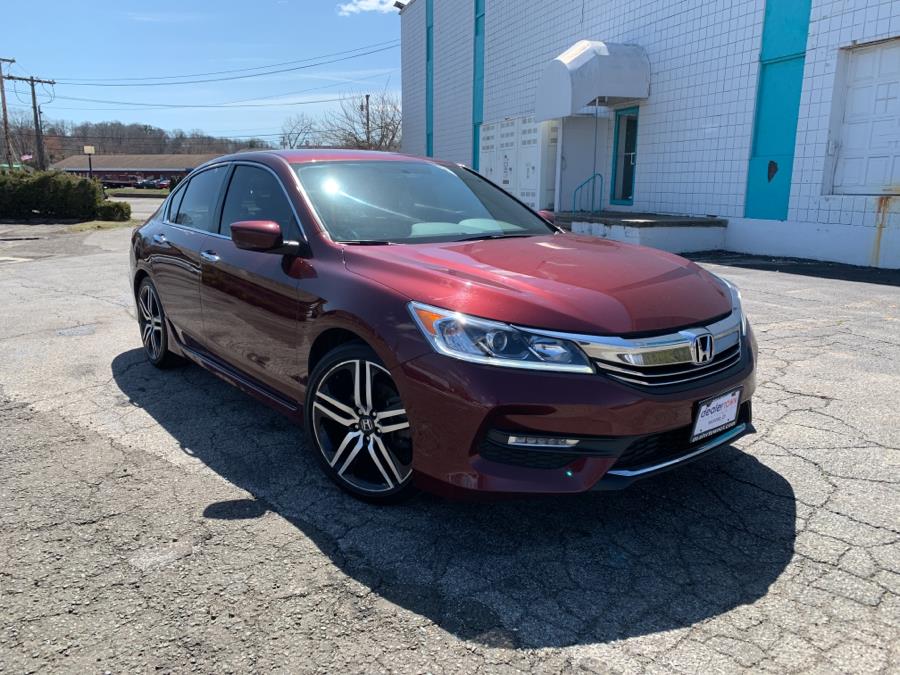 2016 Honda Accord Sedan 4dr I4 CVT Sport, available for sale in Milford, Connecticut | Dealertown Auto Wholesalers. Milford, Connecticut 2016 Honda Accord Sedan 4dr I4 CVT Sport, available for sale in Milford, Connecticut | Dealertown Auto Wholesalers. Milford, Connecticut