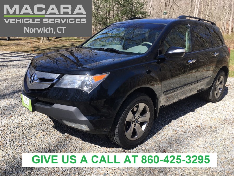 2008 Acura MDX 4WD 4dr Sport Pkg, available for sale in Norwich, Connecticut | MACARA Vehicle Services, Inc. Norwich, Connecticut