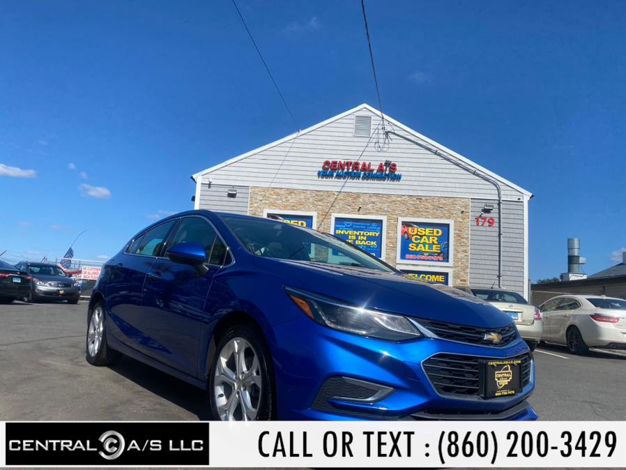 Used Chevrolet Cruze 4dr HB 1.4L Premier w/1SF 2017 | Central A/S LLC. East Windsor, Connecticut