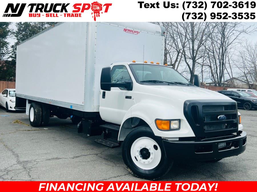 2015 Ford Super Duty F-750 Straight Frame 26 FEET DRY BOX + CUMMINS ENGINE + NO CDL, available for sale in South Amboy, New Jersey | NJ Truck Spot. South Amboy, New Jersey