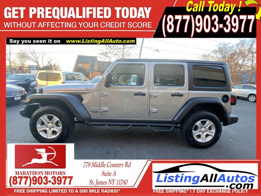 Used Jeep Wrangler Unlimited Sport S Sport Utility 4D 2019 | www.ListingAllAutos.com. Patchogue, New York