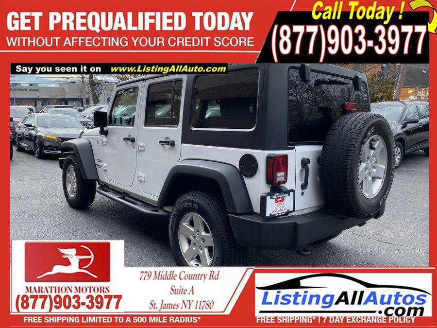 Used Jeep Wrangler Unlimited Sport SUV 4D 2016 | www.ListingAllAutos.com. Patchogue, New York