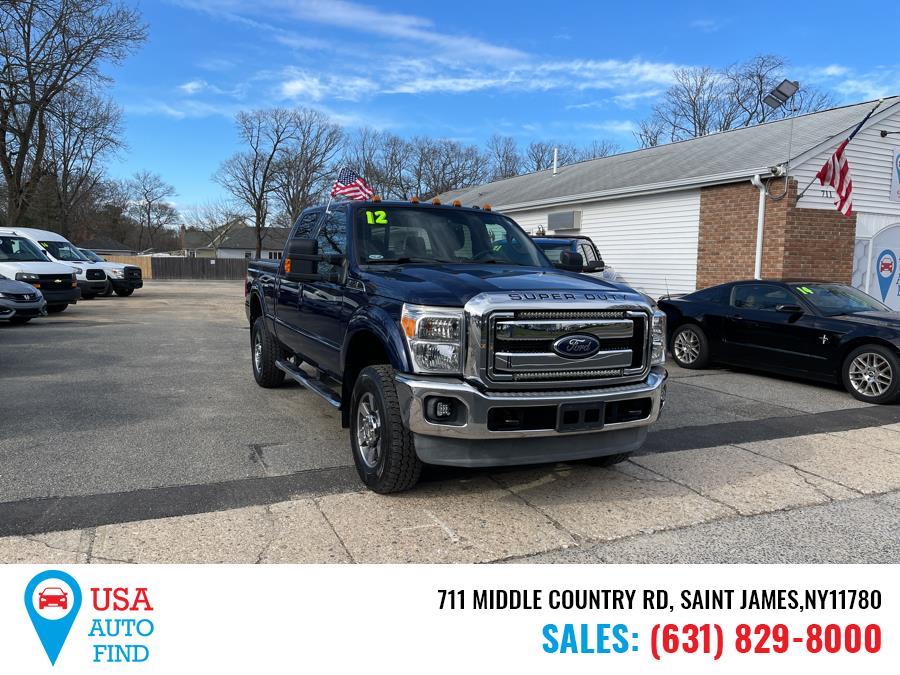 2012 Ford Super Duty F-350 SRW 4WD Crew Cab 172" Lariat, available for sale in Saint James, New York | USA Auto Find. Saint James, New York
