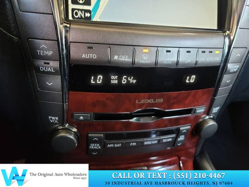 Used Lexus LS 460 4dr Sdn 2008 | AW Auto & Truck Wholesalers, Inc. Hasbrouck Heights, New Jersey Used Lexus LS 460 4dr Sdn 2008 | AW Auto & Truck Wholesalers, Inc. Hasbrouck Heights, New Jersey