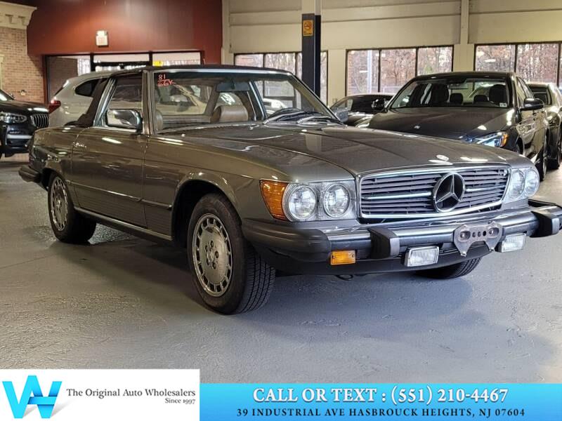 1981 Mercedes-Benz 380 Series 2dr Roadster 380SL, available for sale in Lodi, New Jersey | AW Auto & Truck Wholesalers, Inc. Lodi, New Jersey