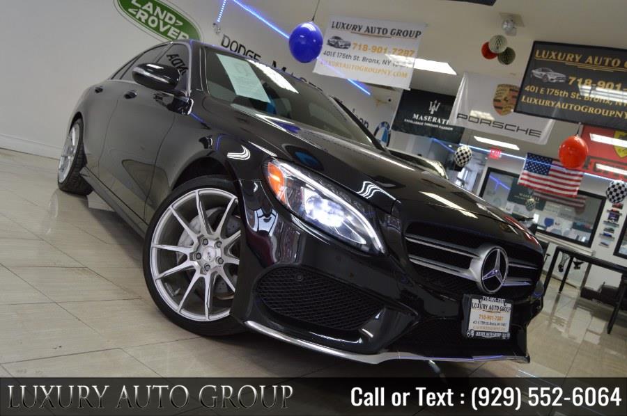 2015 Mercedes-Benz C-Class 4dr Sdn C300 Sport 4MATIC, available for sale in Bronx, New York | Luxury Auto Group. Bronx, New York