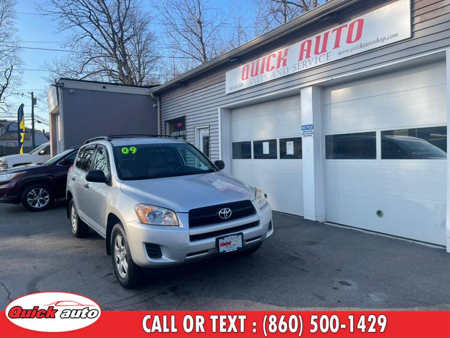 Used Toyota RAV4 4WD 4dr 4-cyl 4-Spd AT 2009 | Quick Auto LLC. Bristol, Connecticut Used Toyota RAV4 4WD 4dr 4-cyl 4-Spd AT 2009 | Quick Auto LLC. Bristol, Connecticut