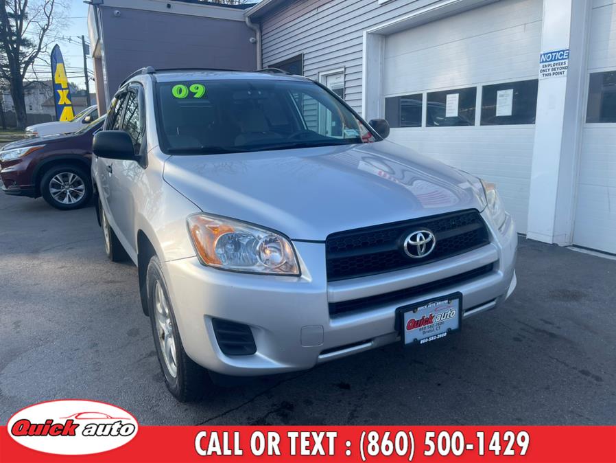 2009 Toyota RAV4 4WD 4dr 4-cyl 4-Spd AT, available for sale in Bristol, Connecticut | Quick Auto LLC. Bristol, Connecticut