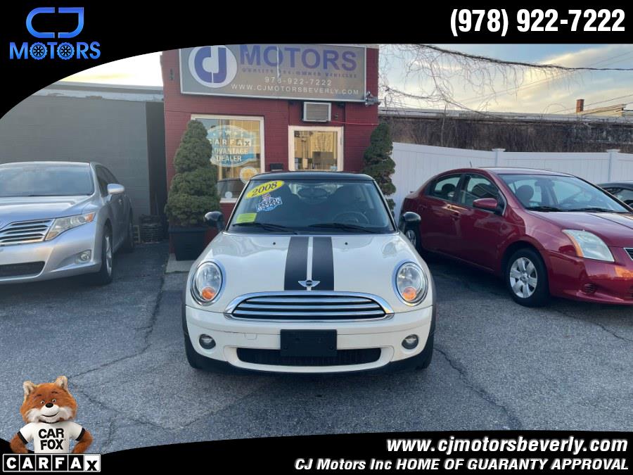 2008 MINI Cooper Hardtop 2dr Cpe, available for sale in Beverly, Massachusetts | CJ Motors Inc. Beverly, Massachusetts 2008 MINI Cooper Hardtop 2dr Cpe, available for sale in Beverly, Massachusetts | CJ Motors Inc. Beverly, Massachusetts