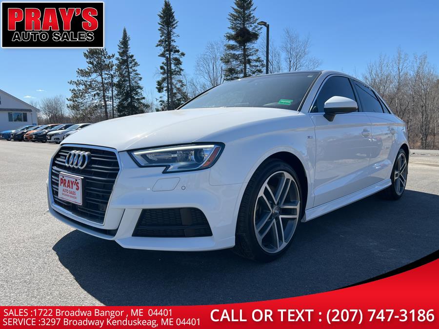 2018 Audi A3 Sedan 2.0 TFSI Tech Premium Plus quattro AWD, available for sale in Bangor , Maine | Pray's Auto Sales . Bangor , Maine