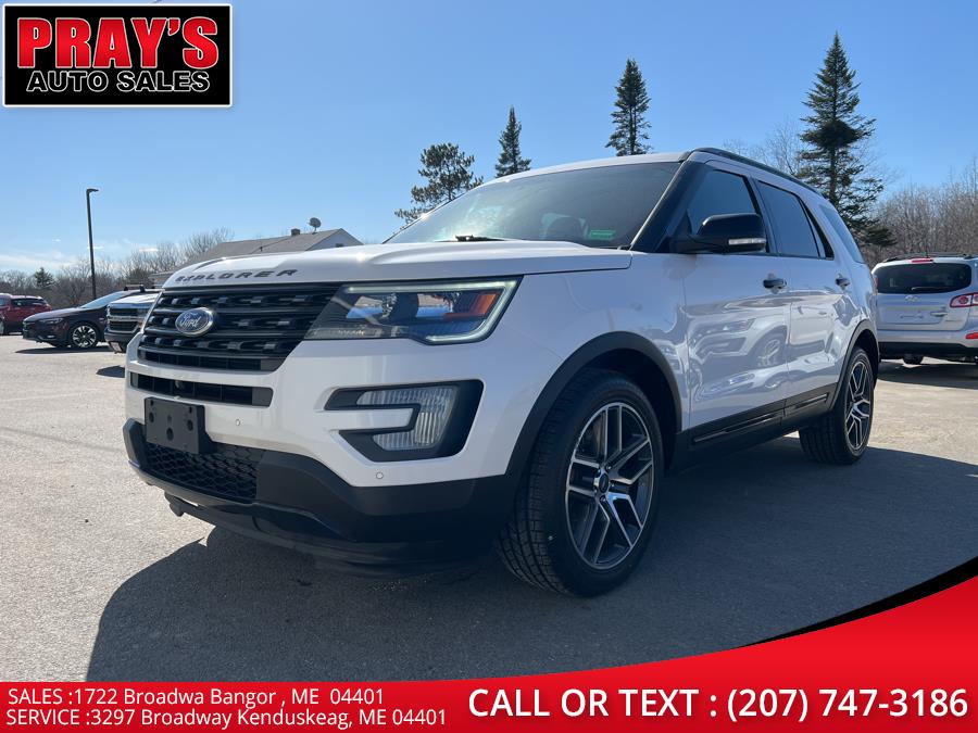 2017 Ford Explorer Sport 4WD, available for sale in Bangor , Maine | Pray's Auto Sales . Bangor , Maine