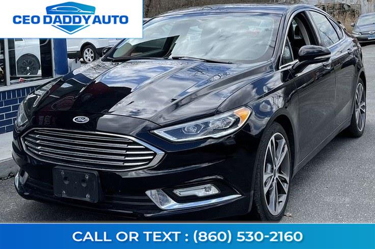 Used Ford Fusion Titanium FWD 2017 | CEO DADDY AUTO. Online only, Connecticut