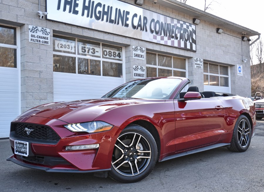 2019 Ford Mustang EcoBoost Convertible, available for sale in Waterbury, Connecticut | Highline Car Connection. Waterbury, Connecticut 2019 Ford Mustang EcoBoost Convertible, available for sale in Waterbury, Connecticut | Highline Car Connection. Waterbury, Connecticut