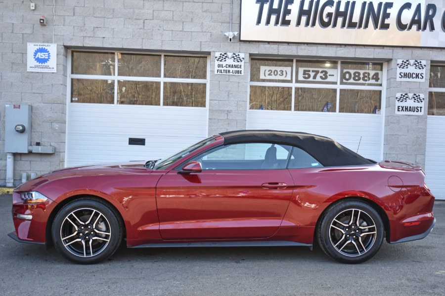 2019 Ford Mustang EcoBoost Convertible, available for sale in Waterbury, Connecticut | Highline Car Connection. Waterbury, Connecticut 2019 Ford Mustang EcoBoost Convertible, available for sale in Waterbury, Connecticut | Highline Car Connection. Waterbury, Connecticut